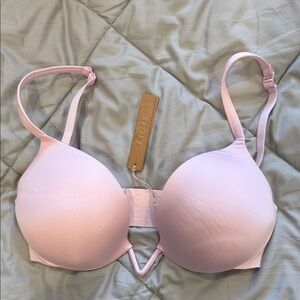 SKIMS Ultimate Deep V Push-Up Bra - 34D - Cherry Blossom